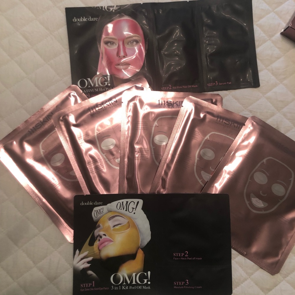 7 total facial sheet masks